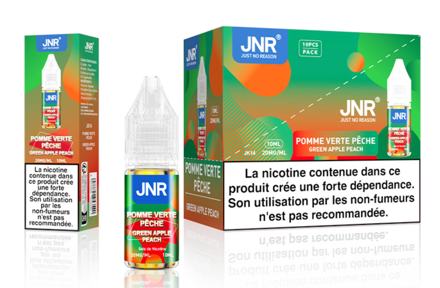 jnr e-liquide (Sel de nicotine) 10ML - JNR