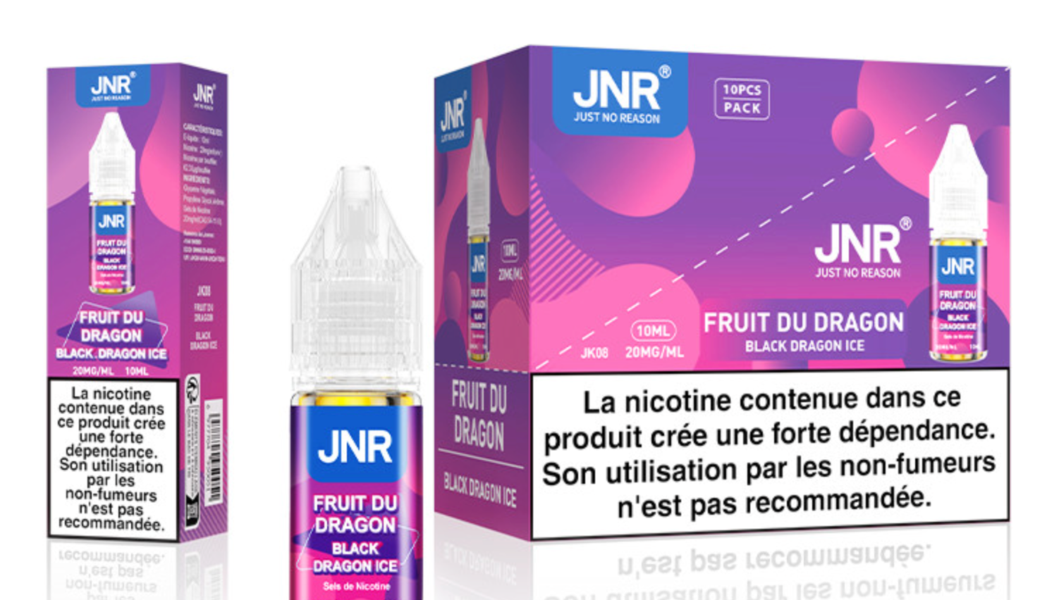 jnr e-liquide (Sel de nicotine) 10ML - JNR