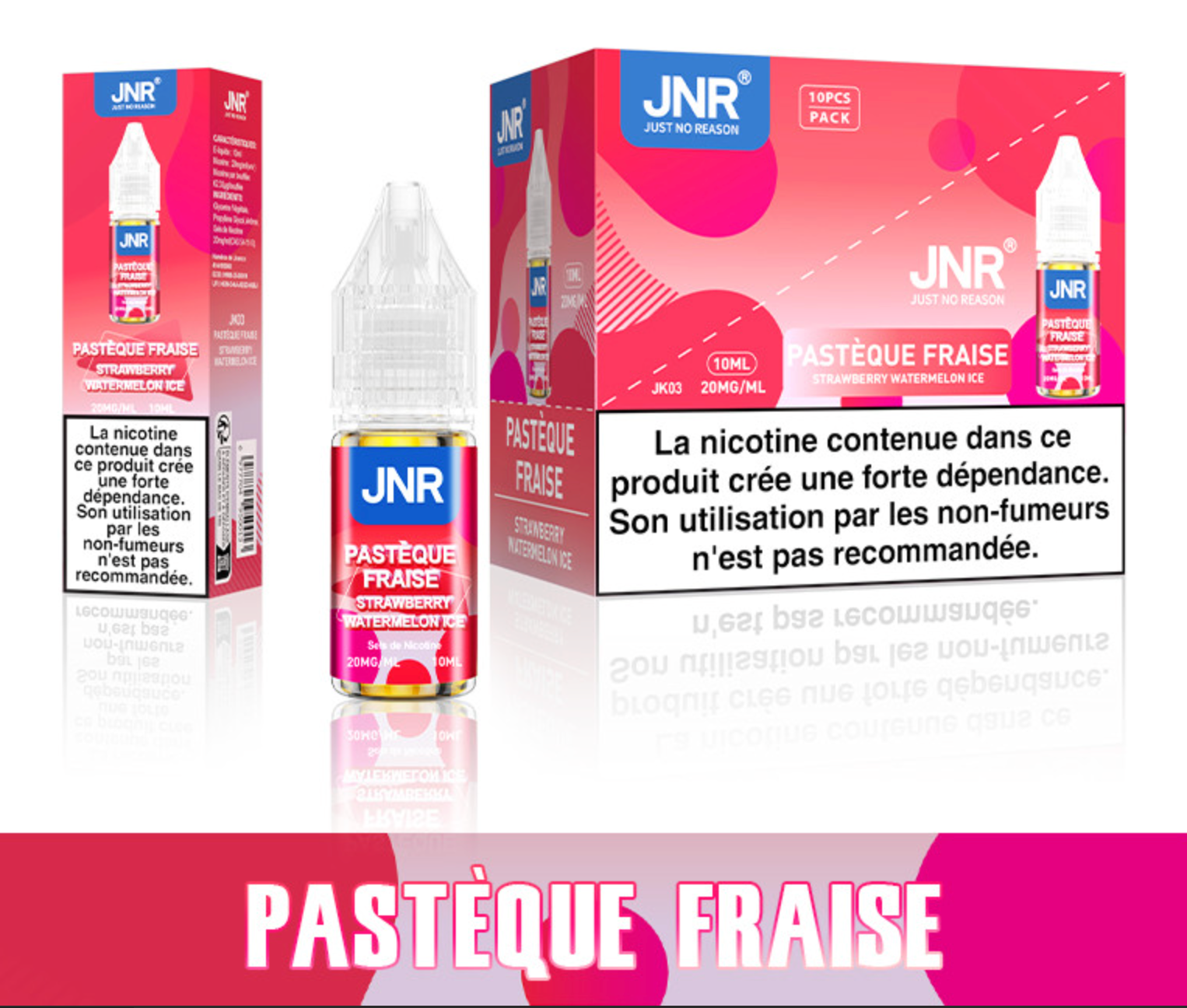 jnr e-liquide (Sel de nicotine) 10ML - JNR