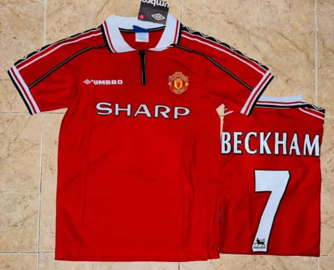 maillot david beckam manchester united