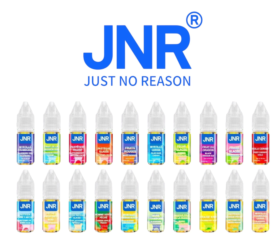 jnr e-liquide (Sel de nicotine) 10ML - JNR