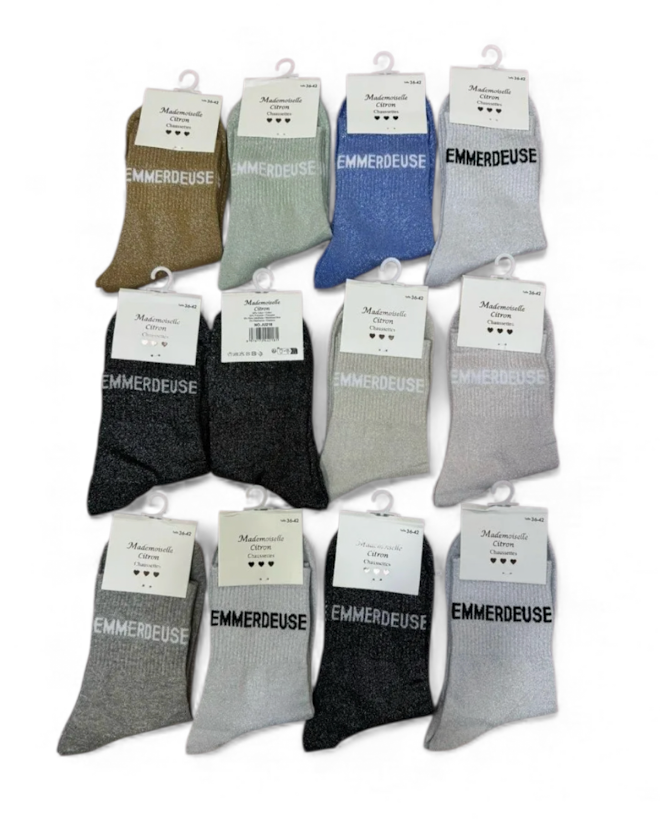 chaussette message enmerdeuse