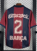 maillot vintage fc barcelone cactus jack